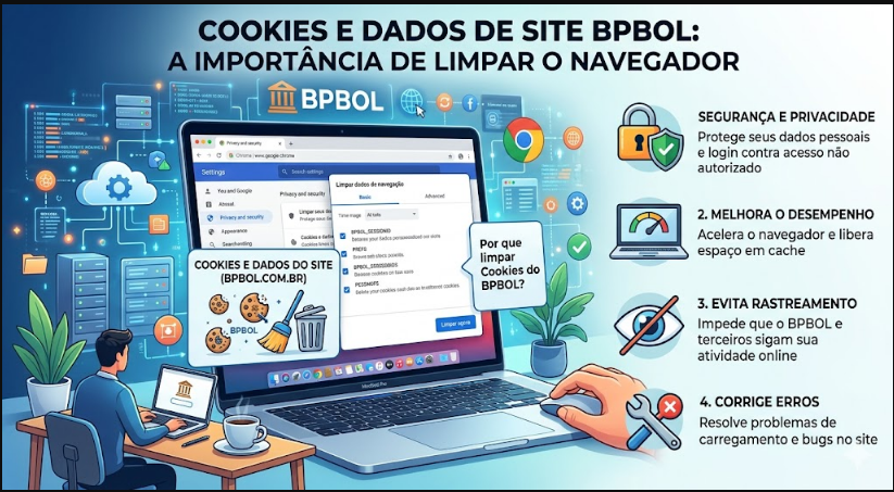 A Importância de Limpar os Cookies e Dados do Site BPBOL